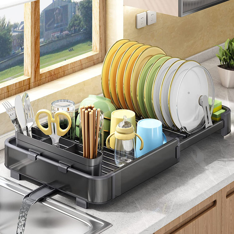 SAYZH Metal Dish Rack & Reviews Wayfair